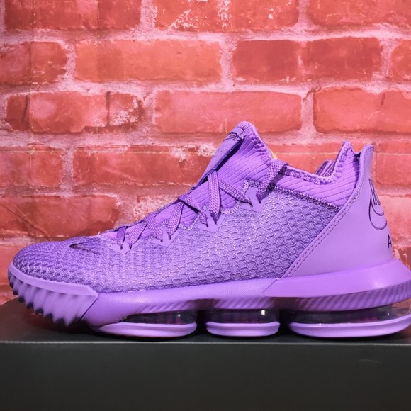 lebron 16 low atomic violet